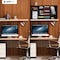 Adiroffice Black, MDF Wood, 11.8 in W, 23.9 in L, 39.3 in D ADI500-36-BLK-MK - alternate 4